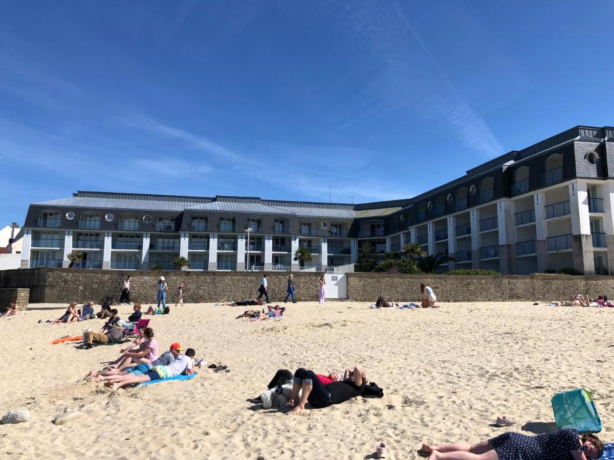 Tres Bel Appartement Vue Mer Avec Piscine Douarnenez Buitenkant foto
