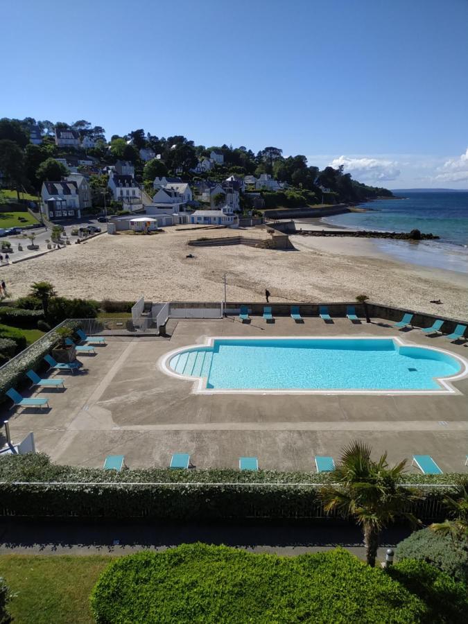 Tres Bel Appartement Vue Mer Avec Piscine Douarnenez Buitenkant foto